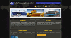 Desktop Screenshot of ambaforwarding.com
